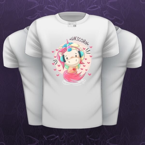 Baby Unicorn - Kids Unisex White TShirt